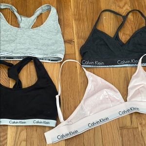 calvin klein bralletes